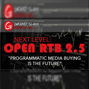 Grand Slam Media logo and graphic advertsing OpenRTB.