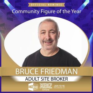 Bruce of Adult Site Broker Nominated for XBIZ Exec Award