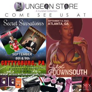 The Dungeon Store Showing at Secret Sinsations and Sex Down South this Weekend