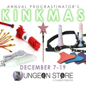 The Dungeon Store Presents the Procrastinator’s Kinkmas Sale