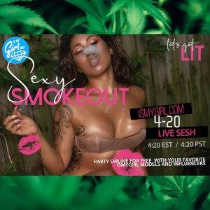 IsMyGirl Hosting World’s Largest Online 420 Smoke Session Today